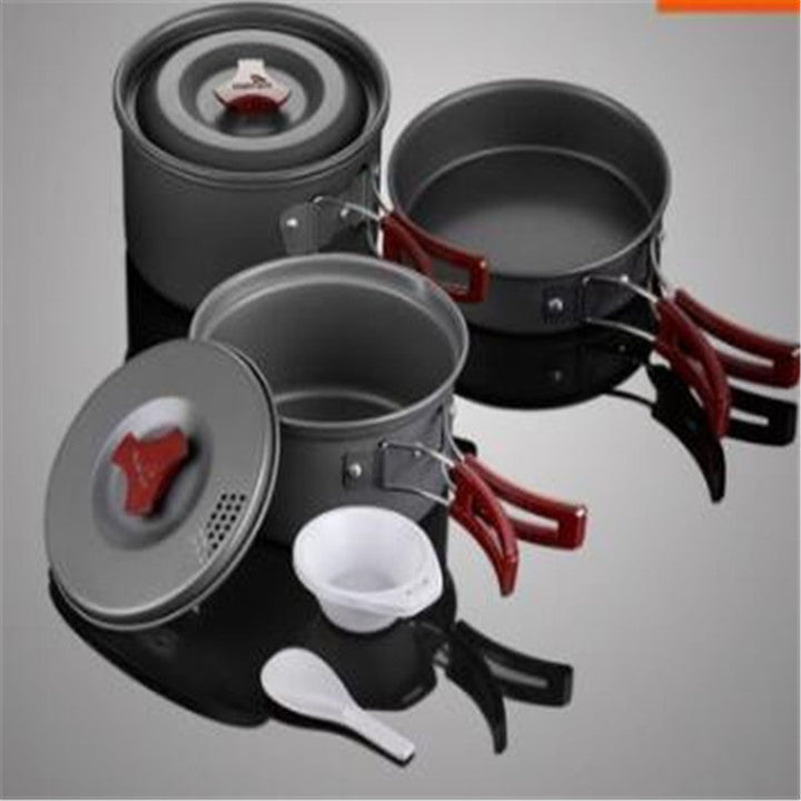 Elevate Your Outdoor Cooking with Our Picnic Cookware Set
