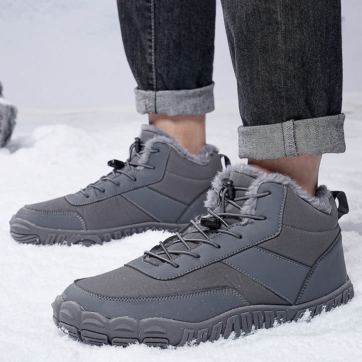 Discover the Comfort of Outdoor Men's Five-finger Cotton-padded Shoes