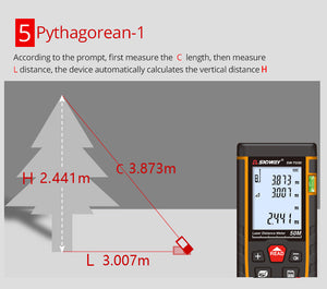 Discover the Precision of the SWTG50 Handheld Laser Rangefinder