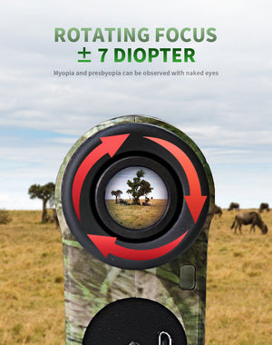 Enhance Your Hunting Experience with the Camouflage Hunting Telescope Rangefinder