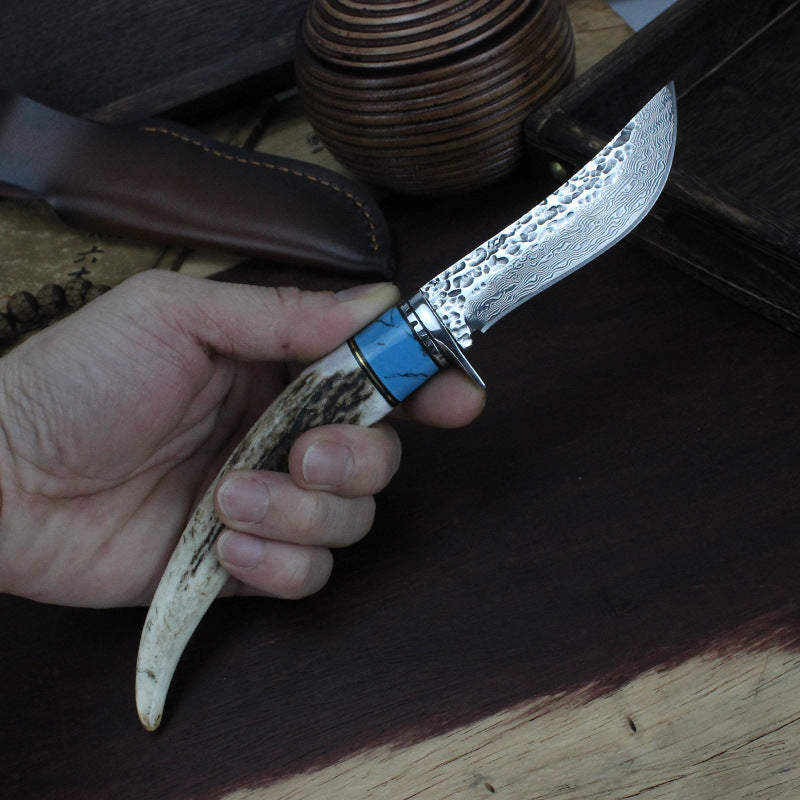 The Ultimate Outdoor Companion: Damascus Forged Hunting Knife