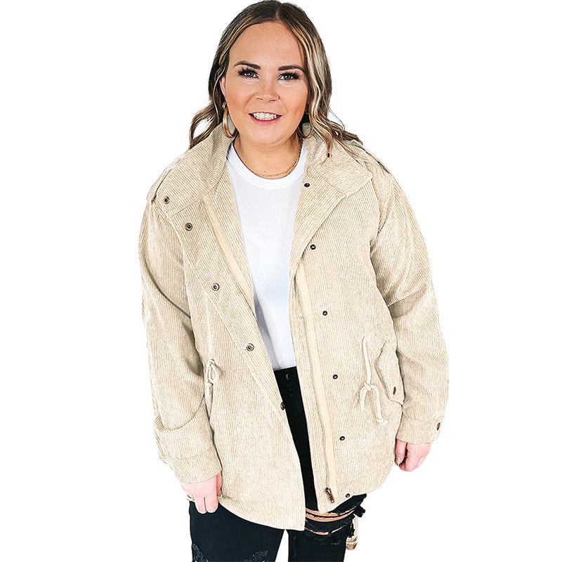 Plus Size Women's Loose Jacket