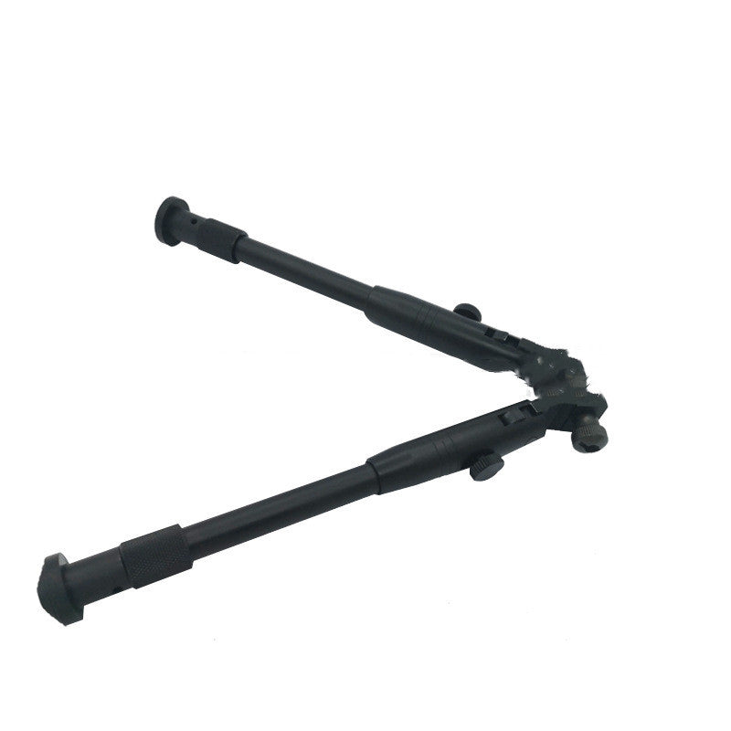 Retractable Tactical Elastic Bipod Black