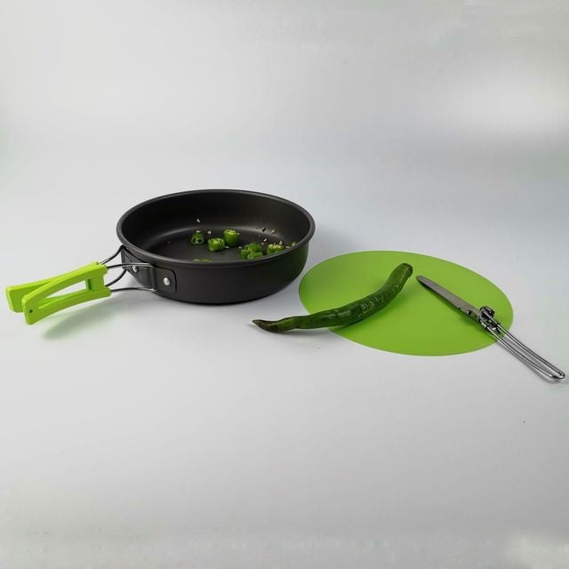 Outdoor Camping Hiking Cookware Tableware Set