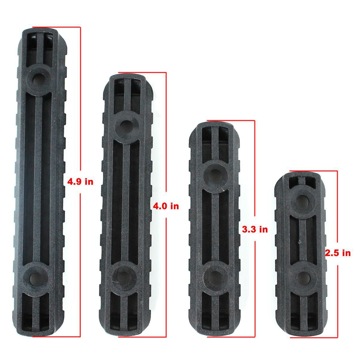 4PCS /SET Hunting Accessories Rail Scope Mount