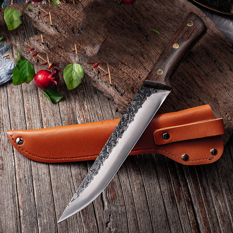 Hand Forged Slaughter Skinning And Cutting Knife