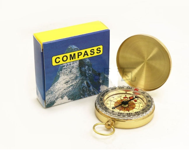Outdoor Metal flip compass