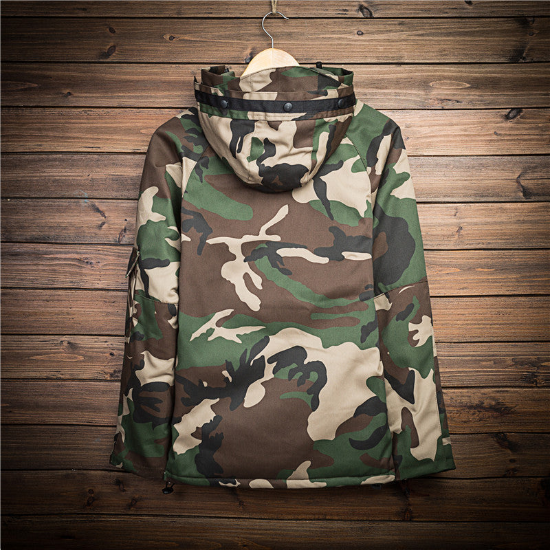 Men's Winter camouflage cotton jacket