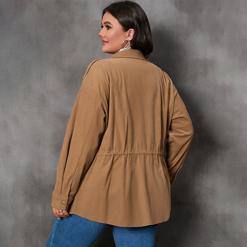 Plus Size Women's Loose Jacket