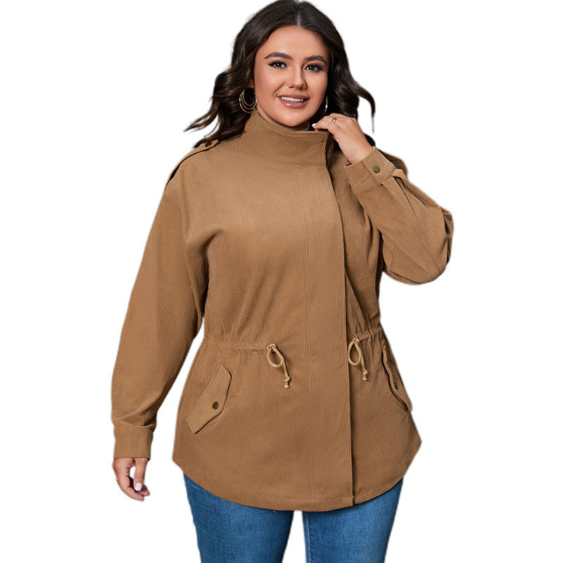 Plus Size Women's Loose Jacket