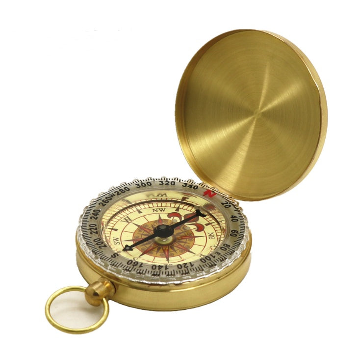 Outdoor Metal flip compass
