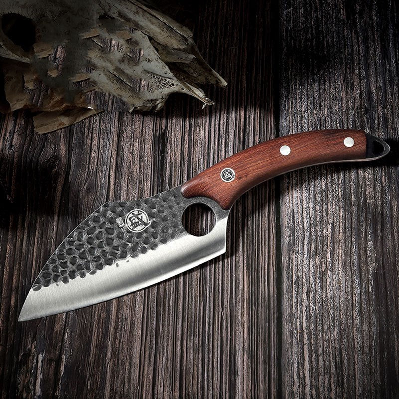 Hand-forged boning knife