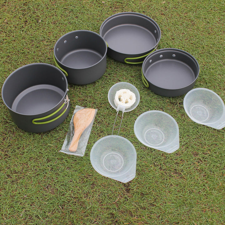 Outdoor Portable Cookware for 2-3 Person