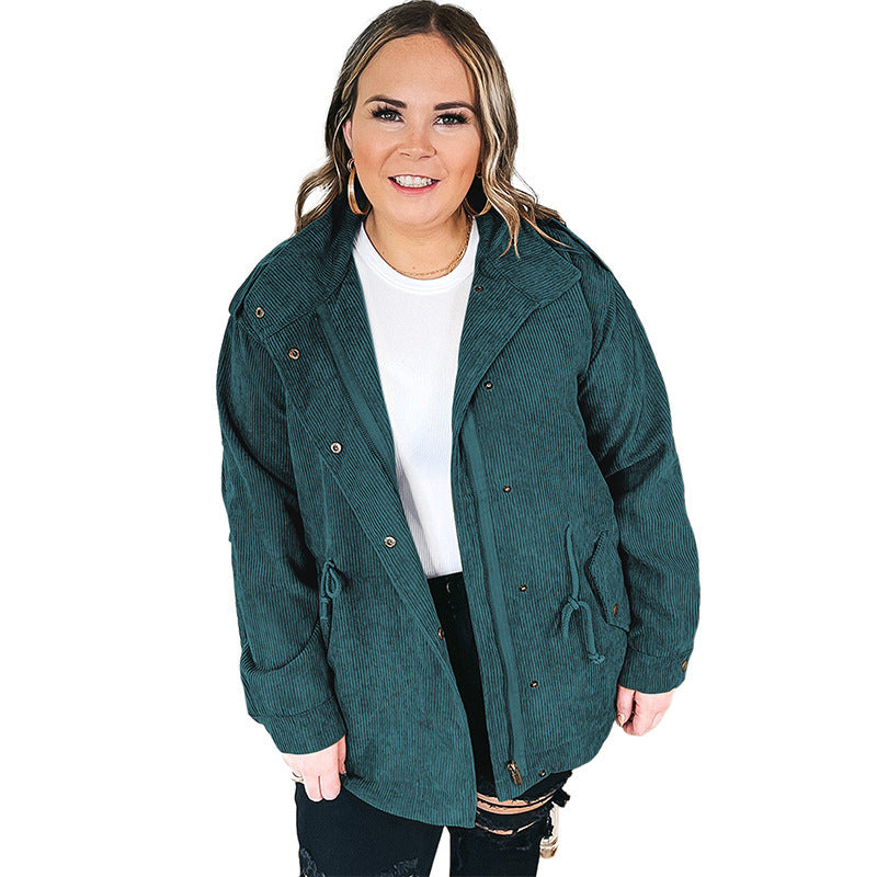 Plus Size Women's Loose Jacket