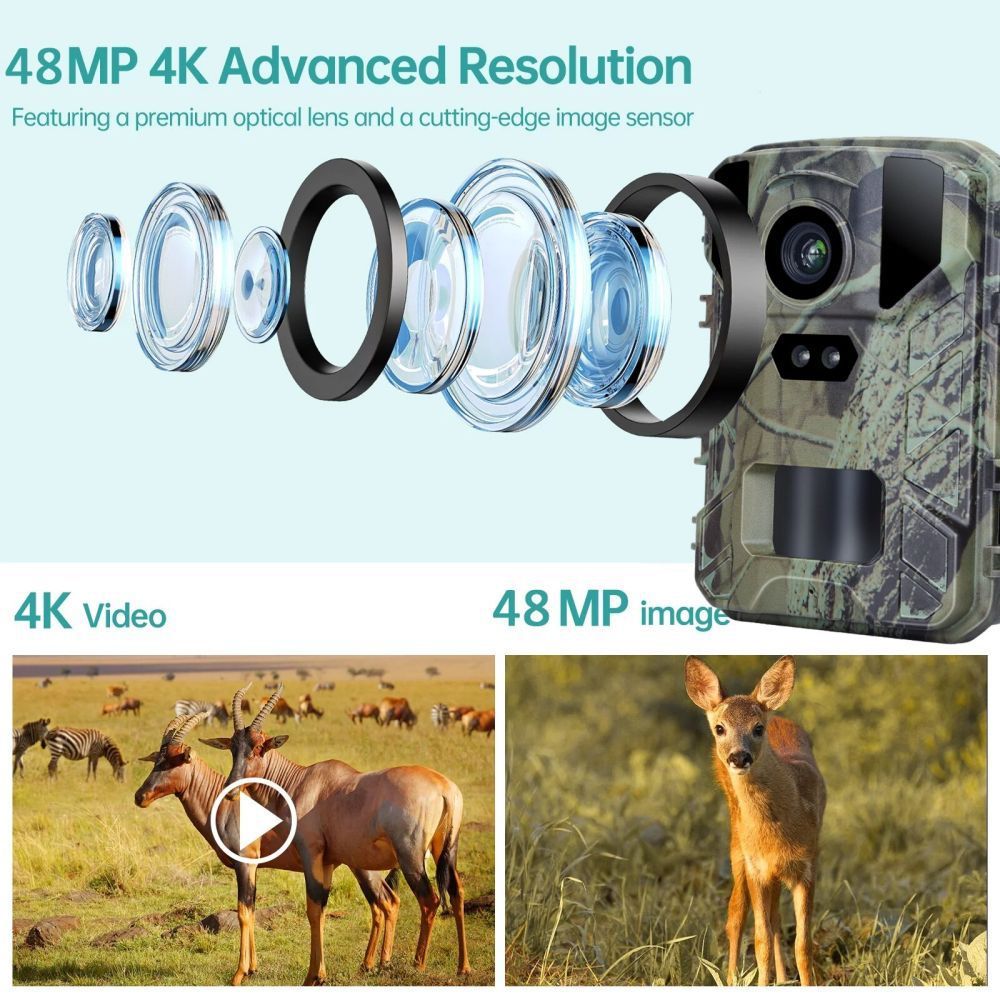 4K Outdoor Wild Hunting Camera Night Vision