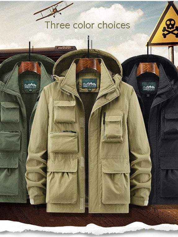 Outdoor Shell Overalls Jacket