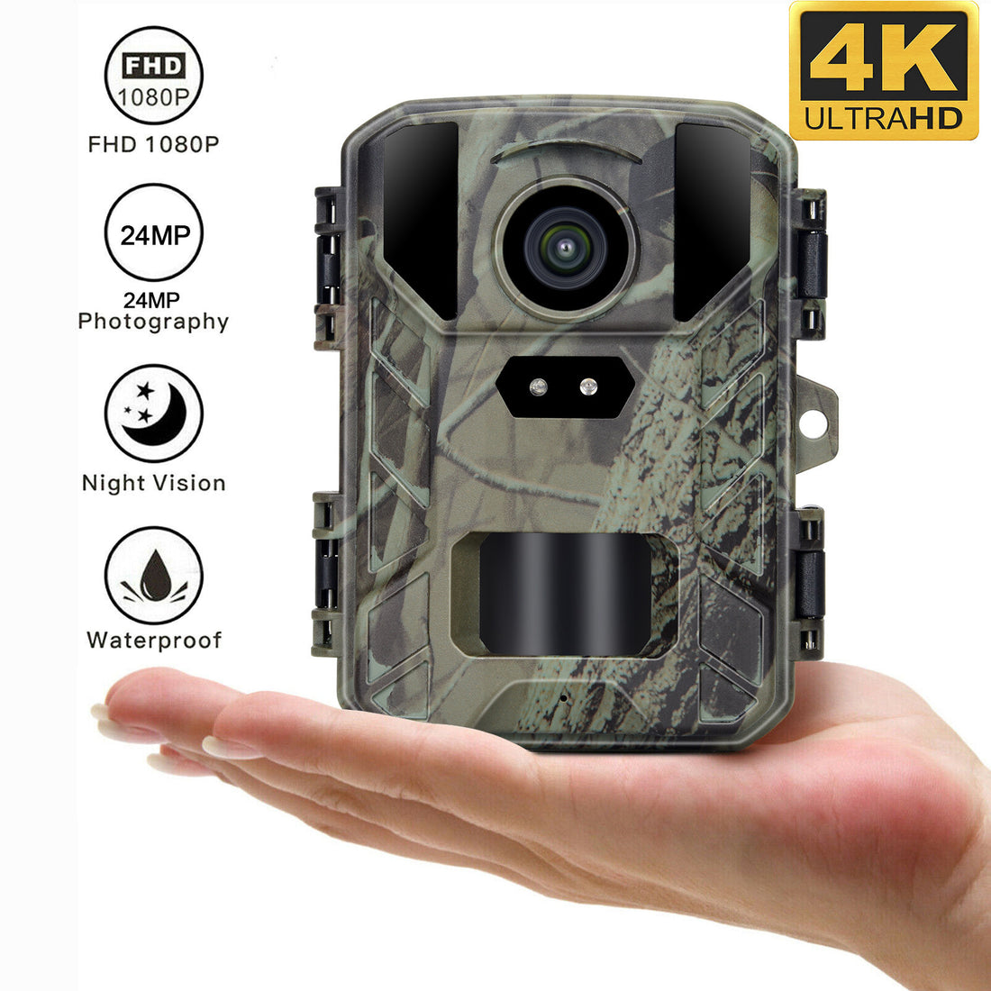 4K Outdoor Wild Hunting Camera Night Vision