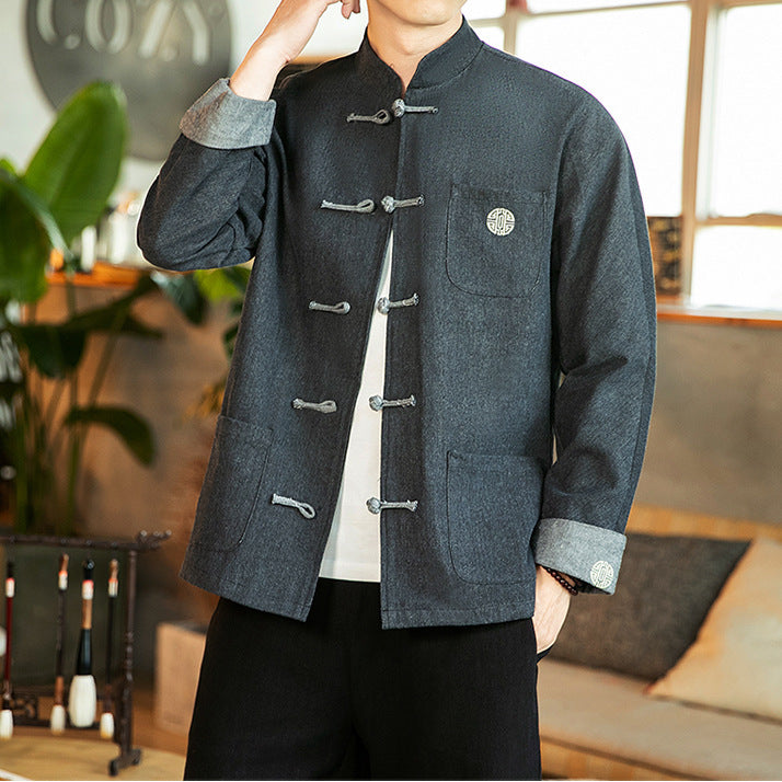 Men's Buddha Style Chinese Jacket