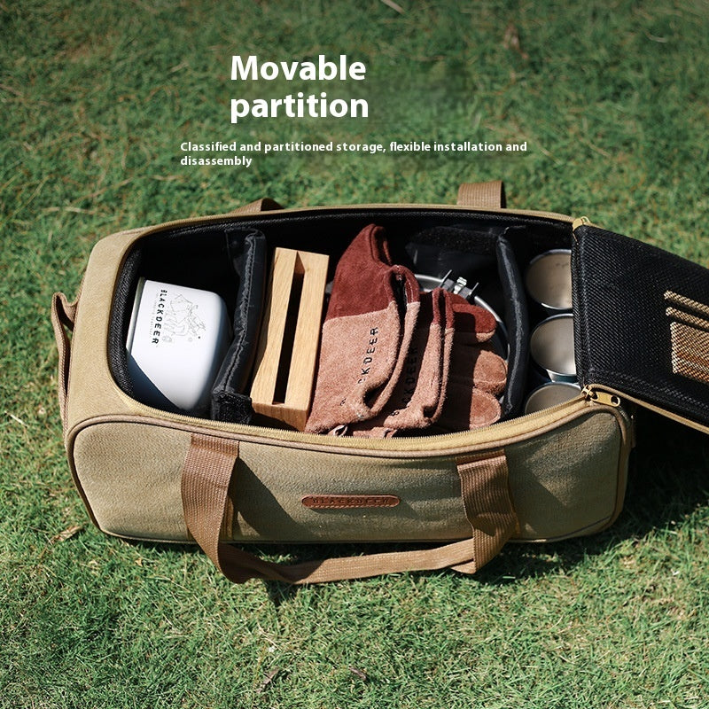 Outdoor Camping Tableware Picnic Bag