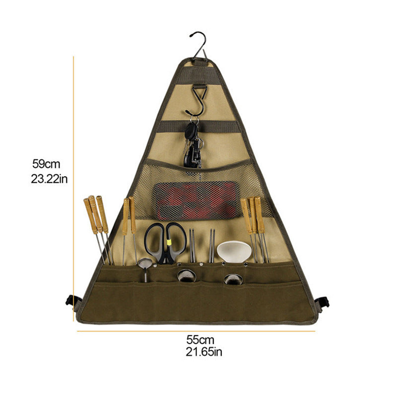 Outdoor Camping Tableware Bag