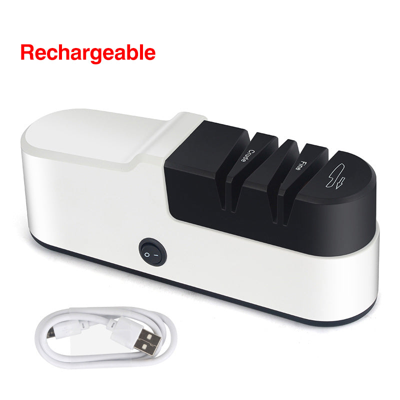 USB Rechargeable Electric Knife Sharpener