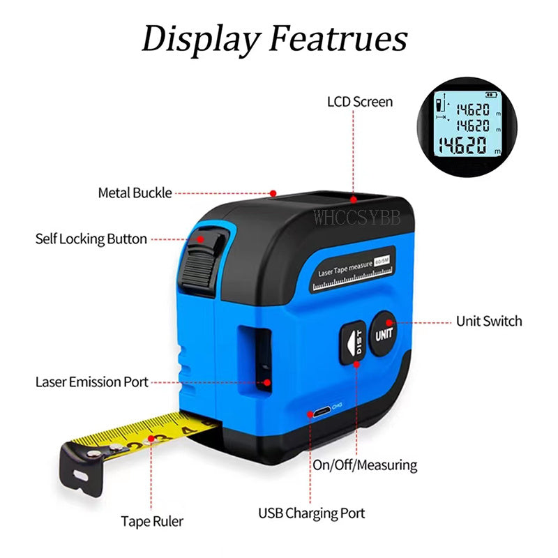 Laser Tool Handheld Electronic Infrared Rangefinder