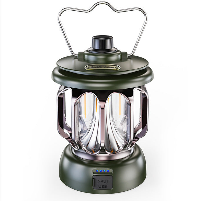 Outdoor Camping LED Retro Lantern