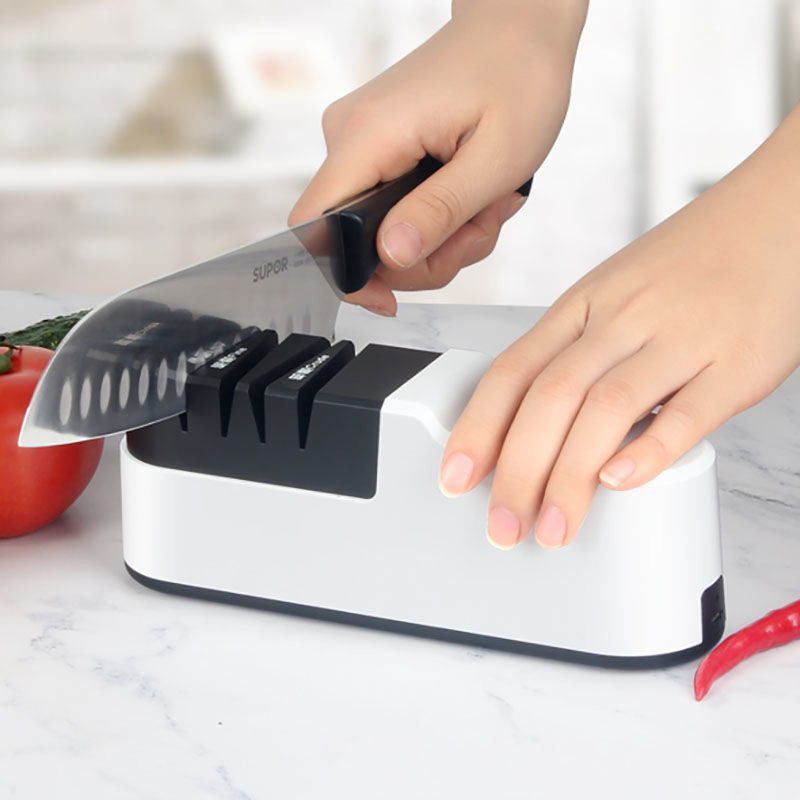 USB Rechargeable Electric Knife Sharpener
