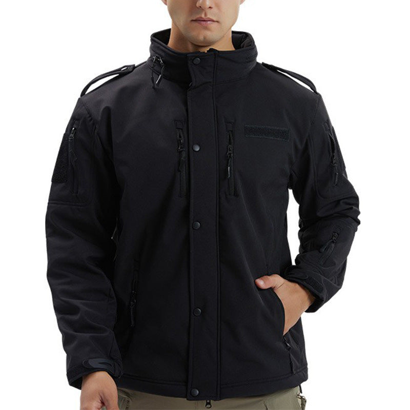 Men's Camouflage Waterproof Soft Shell Jacket