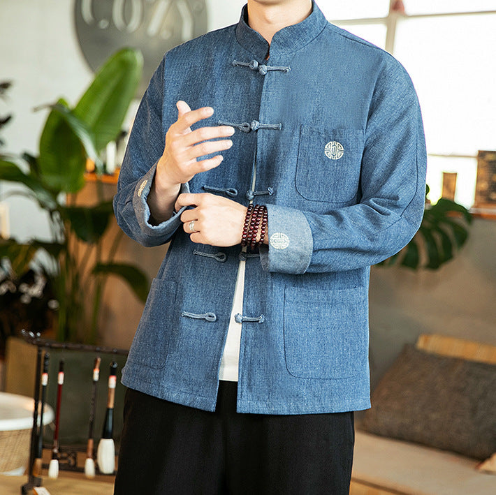 Men's Buddha Style Chinese Jacket