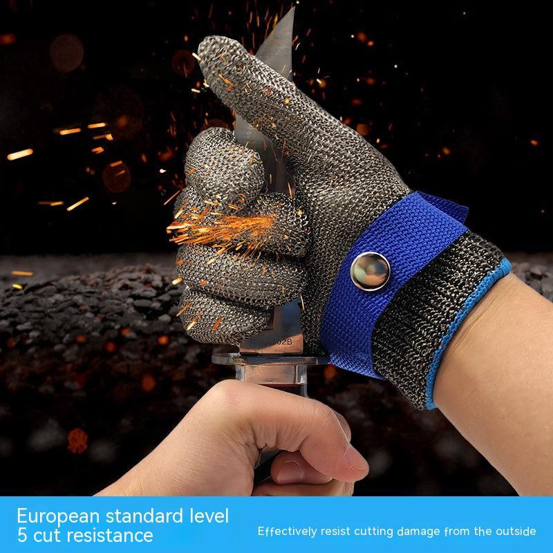 Cut Resistant Stainless Steel Cut-proof Gloves